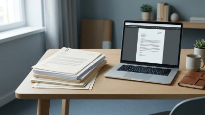 Bewerbungsmappe sortieren: Die richtige Reihenfolge für Papier und PDF