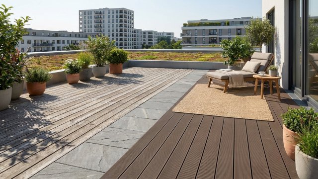 Balkon und Terrasse: Materialien, Pflegeaufwand und Kosten im Überblick