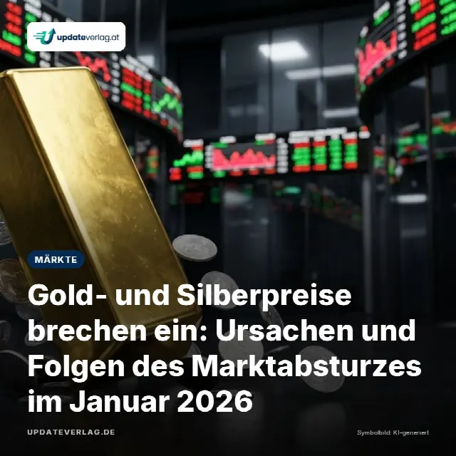 Share-Card fuer Gold- und Silberpreise brechen ein: Ursachen und Folgen des Marktabsturzes im Januar 2026