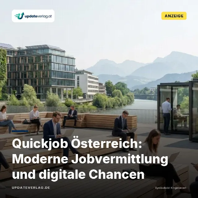 Share-Card fuer Quickjob Österreich: Moderne Jobvermittlung und digitale Chancen