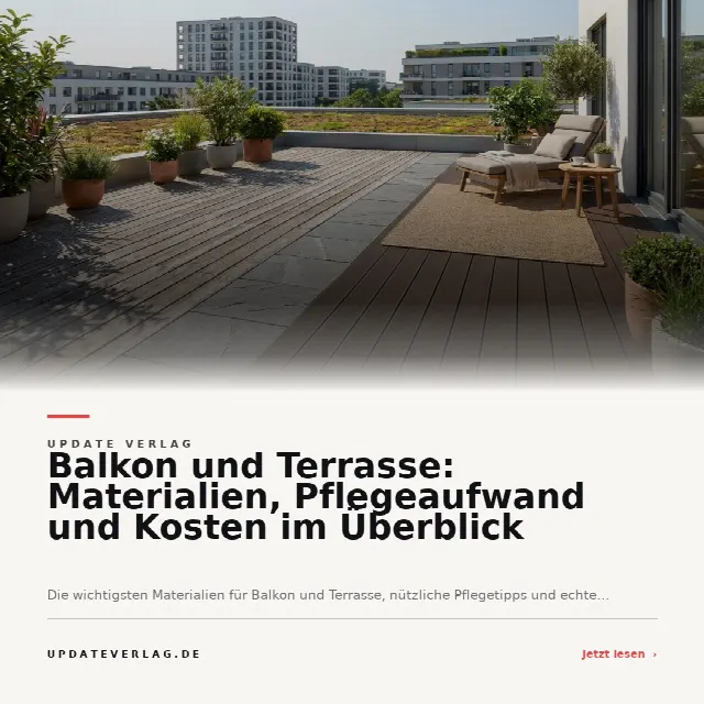 Share-Card fuer Balkon und Terrasse: Materialien, Pflegeaufwand und Kosten im Überblick