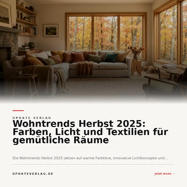 Share-Card fuer Wohntrends Herbst 2025: Farben, Licht und Textilien für gemütliche Räume