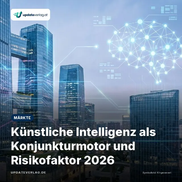 Share-Card fuer Künstliche Intelligenz als Konjunkturmotor und Risikofaktor 2026