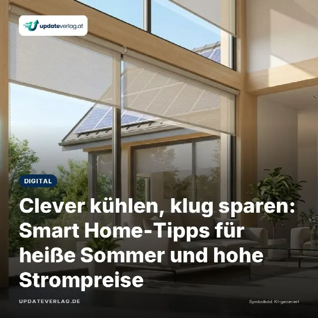 Share-Card fuer Clever kühlen, klug sparen: Smart Home-Tipps für heiße Sommer und hohe Strompreise