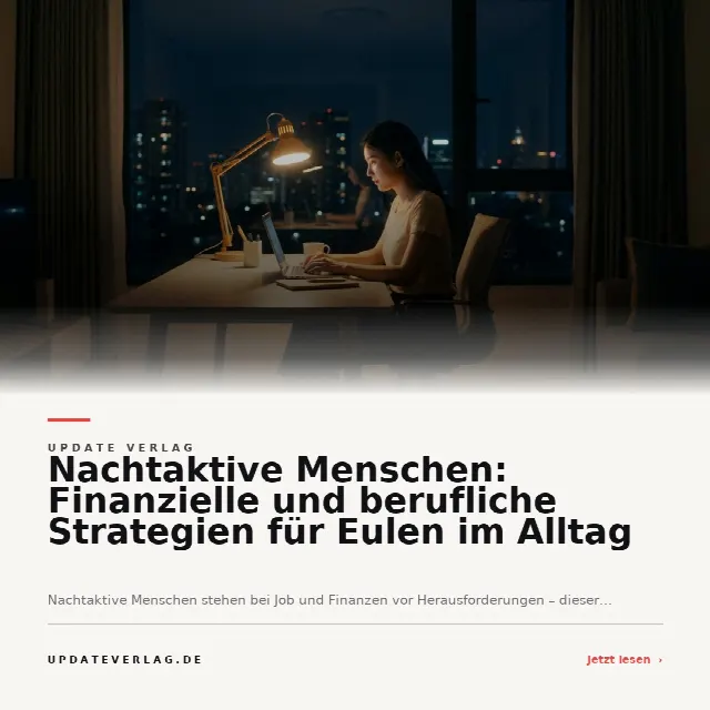 Share-Card fuer Nachtaktive Menschen: Finanzielle und berufliche Strategien für Eulen im Alltag