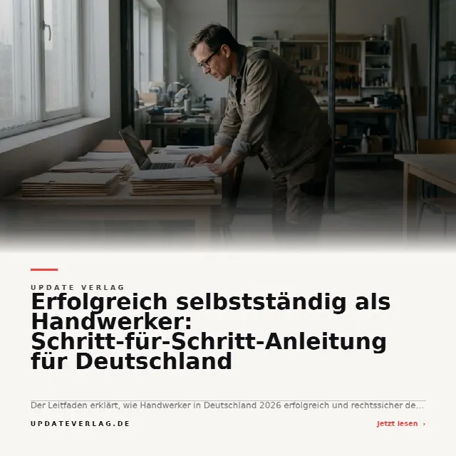 Share-Card fuer Erfolgreich selbstständig als Handwerker: Schritt-für-Schritt-Anleitung für Deutschland