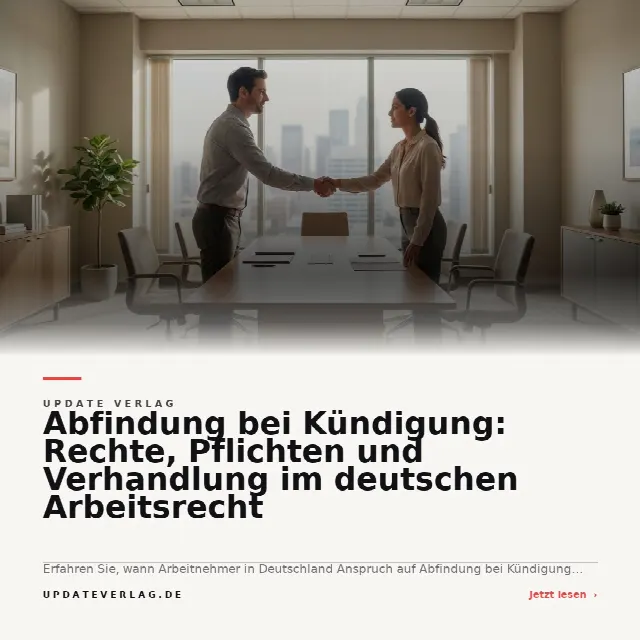 Share-Card fuer Abfindung bei Kündigung: Rechte, Pflichten und Verhandlung im deutschen Arbeitsrecht
