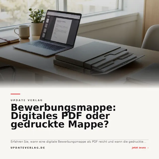 Share-Card fuer Bewerbungsmappe: Digitales PDF oder gedruckte Mappe?