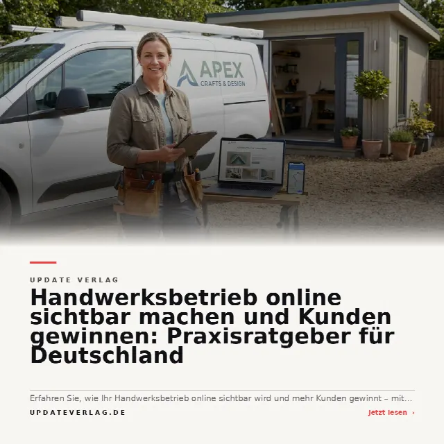 Share-Card fuer Handwerksbetrieb online sichtbar machen und Kunden gewinnen: Praxisratgeber für Deutschland