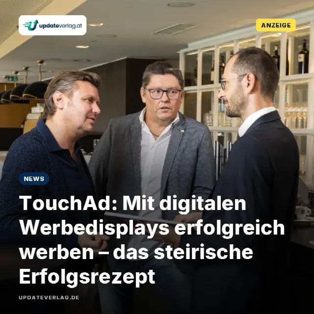 Share-Card fuer TouchAd: Mit digitalen Werbedisplays erfolgreich werben – das steirische Erfolgsrezept