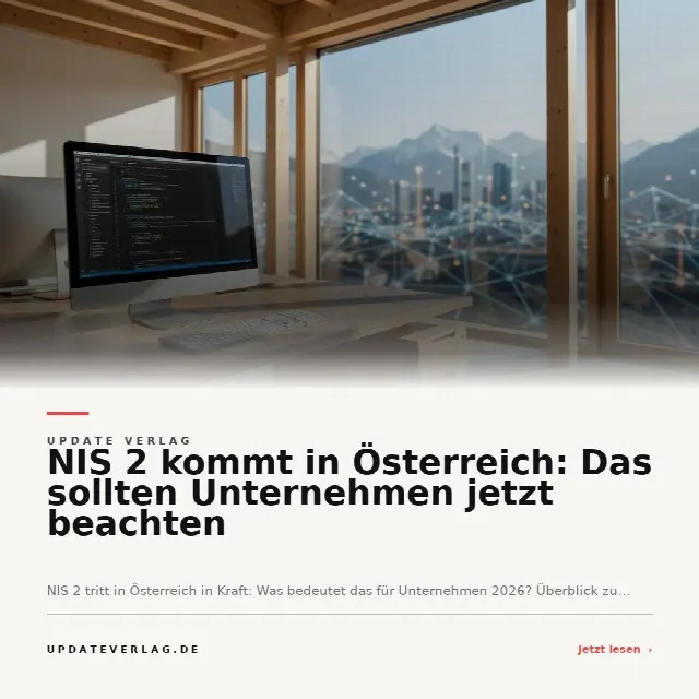 Share-Card fuer NIS 2 kommt in Österreich: Das sollten Unternehmen jetzt beachten